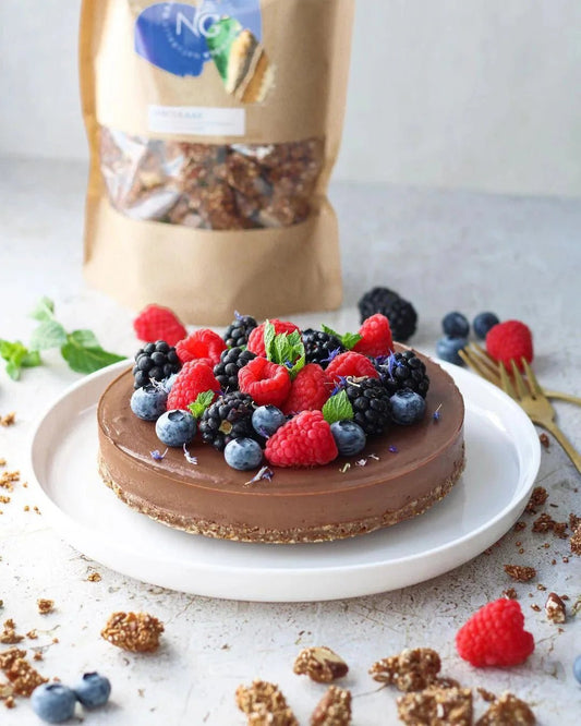 No-bake Chocolate Cheesecake - Naturally Granola