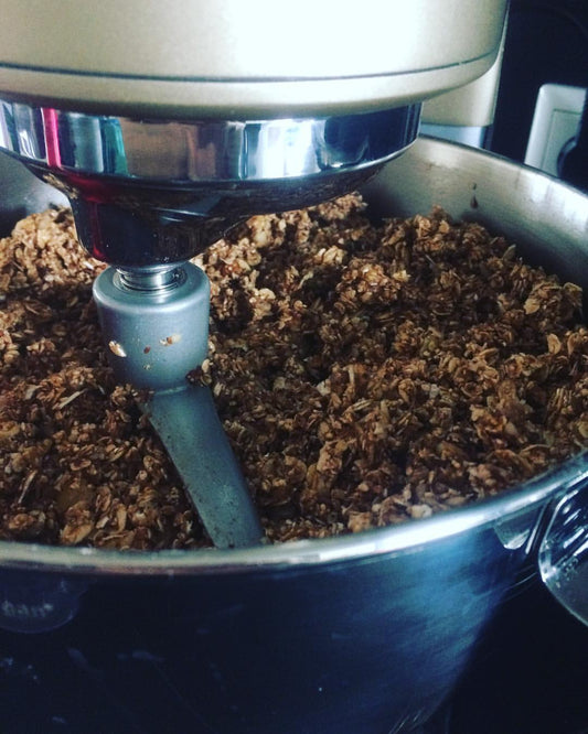 We started Naturally Granola because delicious, chunky granola didn't exist yet - Naturally Granola