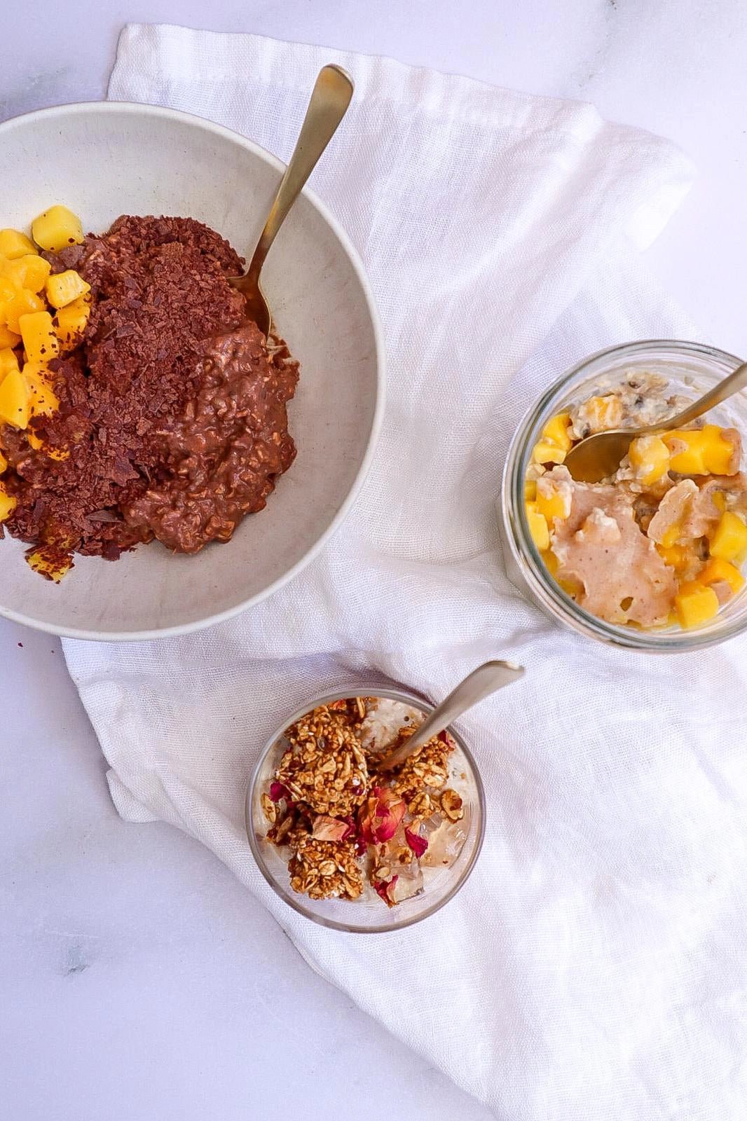 Mango Sunrise Overnight Oats - Naturally Granola