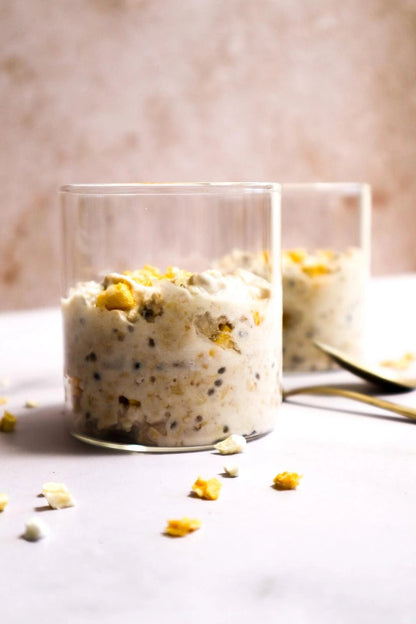 Mango Sunrise Overnight Oats - Naturally Granola