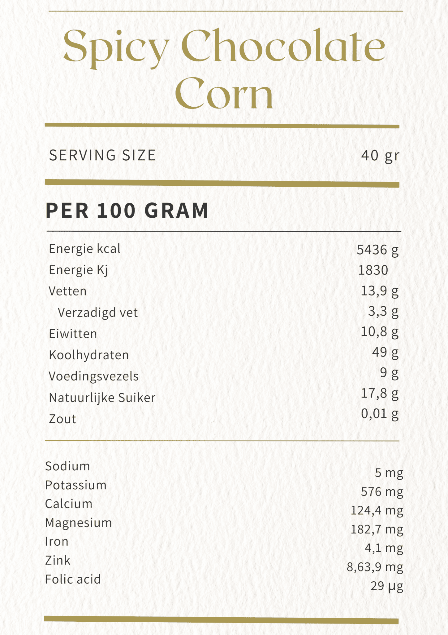 Spicy Chocolate Corn - Naturally Granola