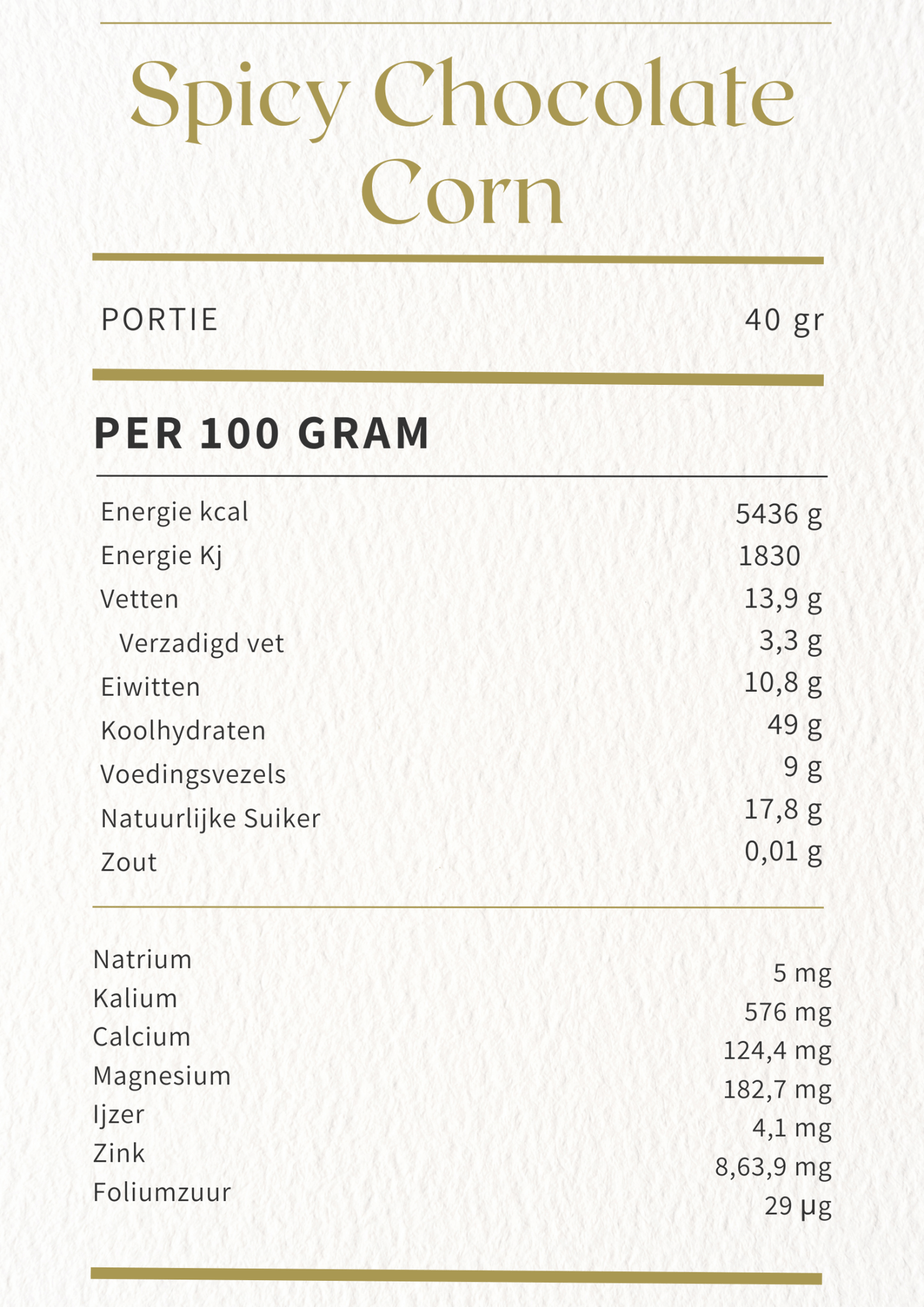 Spicy Chocolate Corn - Naturally Granola