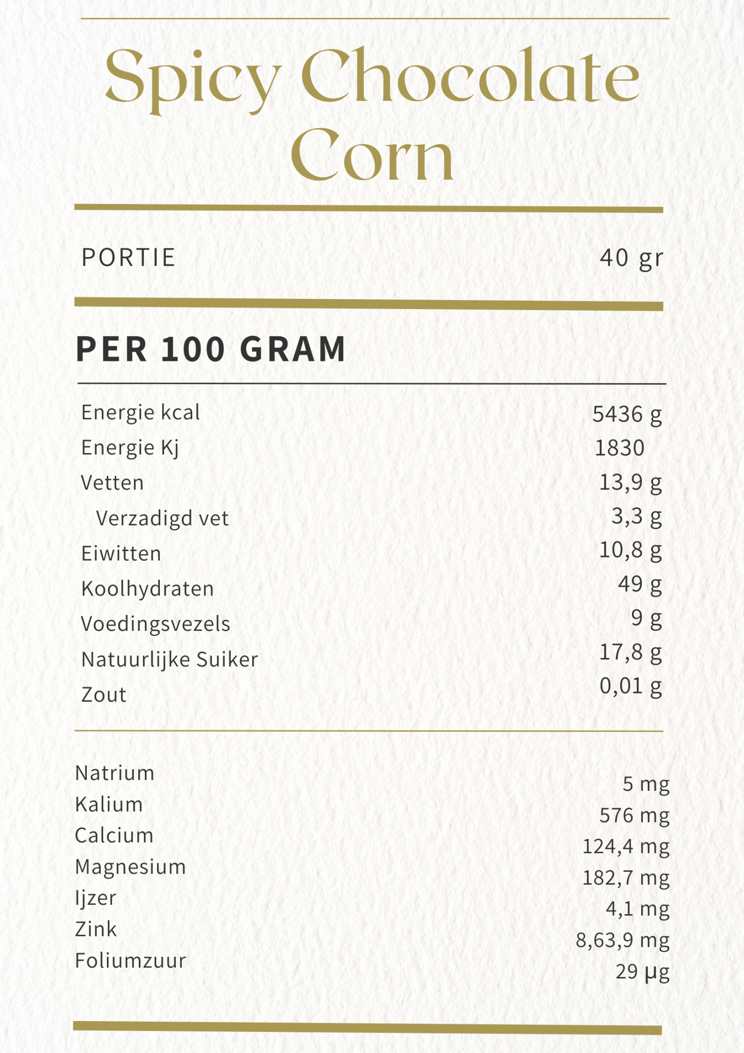 Spicy Chocolate Corn - Naturally Granola